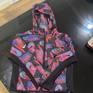 Nike Kids Vibrant Graphic Raincoat